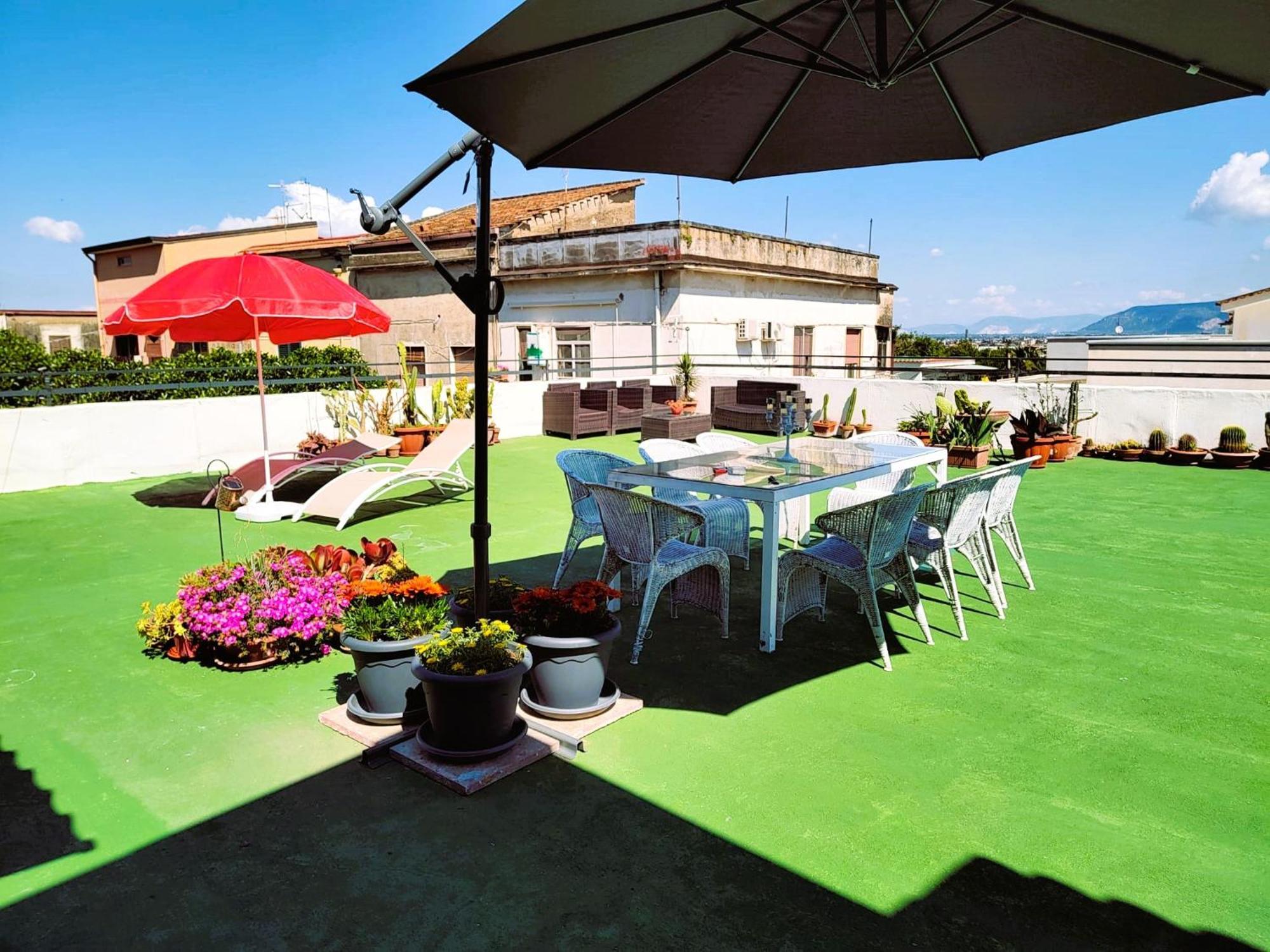 Palazzo Di Donna Panoramic Terraces And Private Parking Strategic To Amalfi Coast, Pompei, Napoli Villa Sant'Egidio del Monte Albino Bagian luar foto